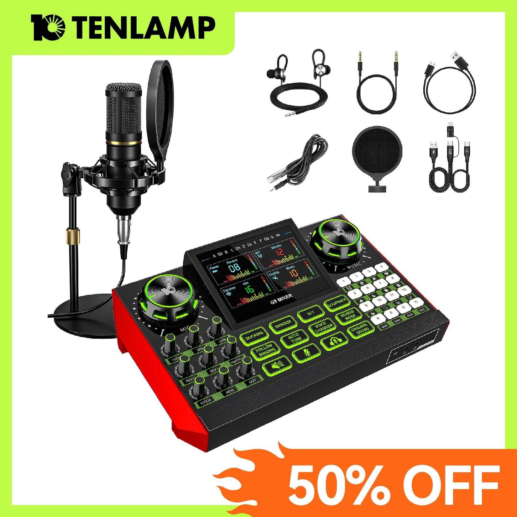 Tenlamp G9-BM800声卡套装，自由创作者的最佳选